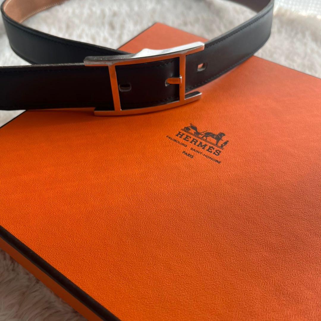 極美品 HERMES エルメス カンタン ベルト D刻印 メンズ