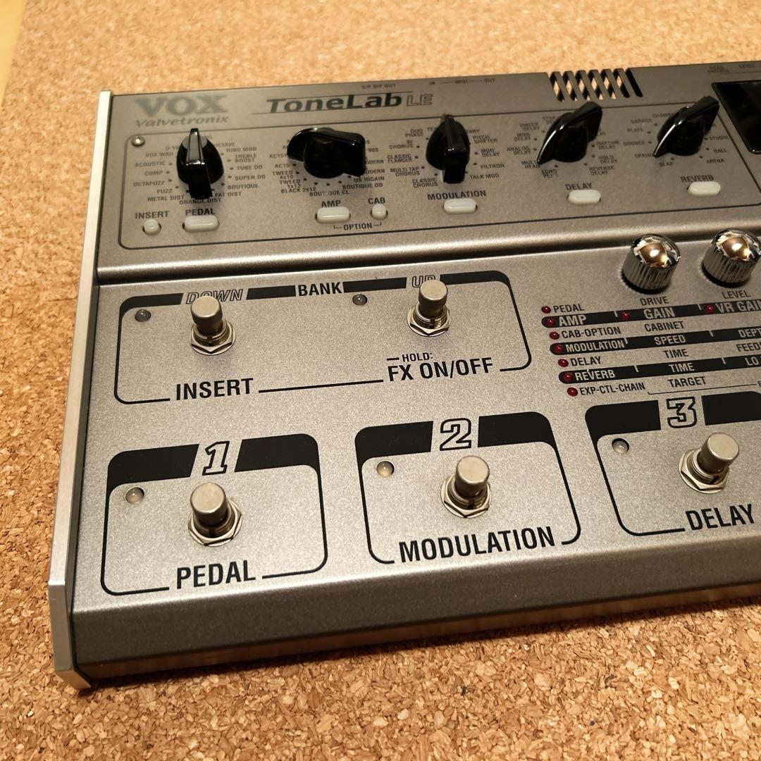 【VOX】 Tone Lab LE【真空管搭載】オヤイデケーブル付き VOX】 Tone Lab LE【真空管搭載】オヤイデケーブル付き