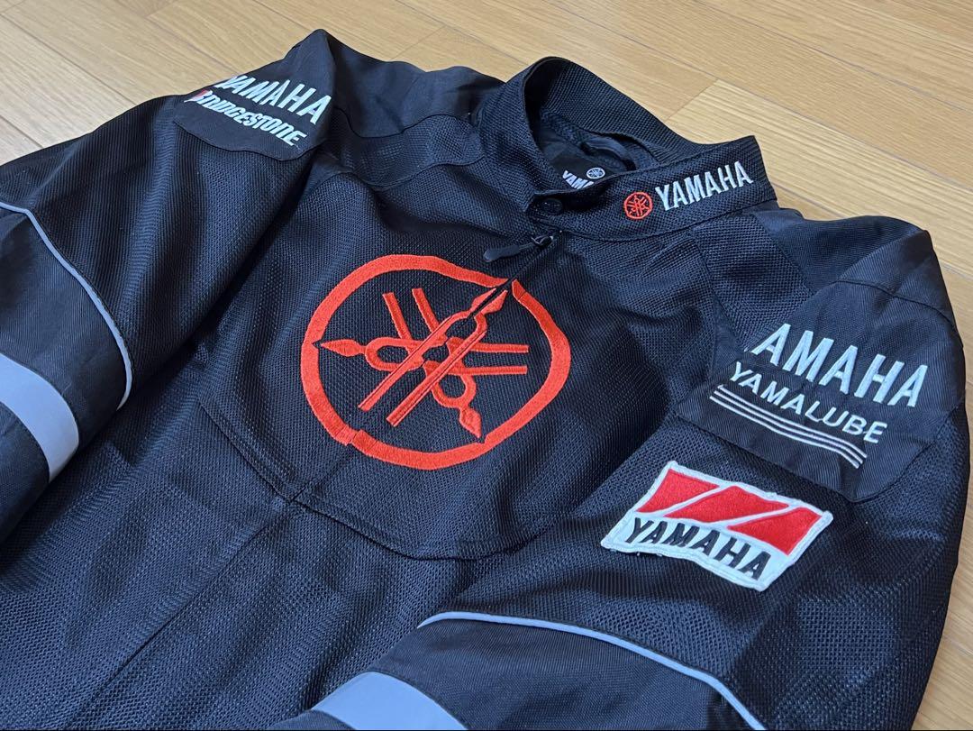 【使用品・美品】YAMAHA 音叉マーク メッシュジャケット XXLサイズ