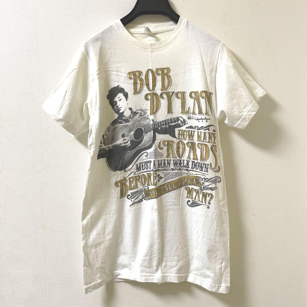 古着屋購入】ボブ・ディラン Tシャツ ギター プリント - メルカリ