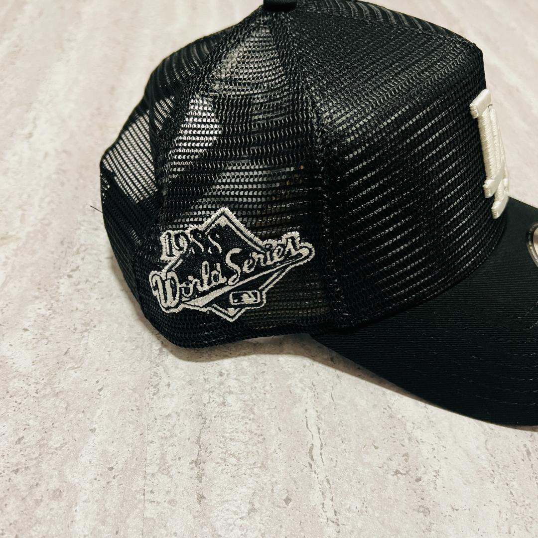 NEW ERA LA ドジャース メッシュキャップ 海外モデル ブラック