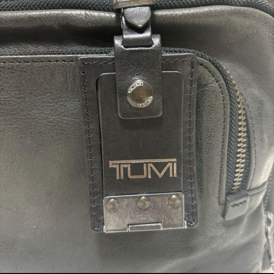 TUMI トゥミ ビジネスバッグ ブラックA4通勤 オールレザー　2way