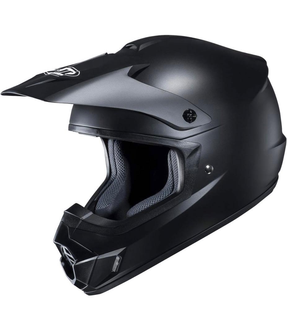 HJC(エイチジェイシー)バイクヘルメット オフロード セミフラットブラック