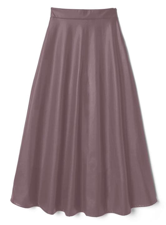 メルカリ 新品未使用 タグ付き 匿名配送 Grl グレイル フェイクレザーフレアスカート ロングスカート 1 800 中古や未使用のフリマ