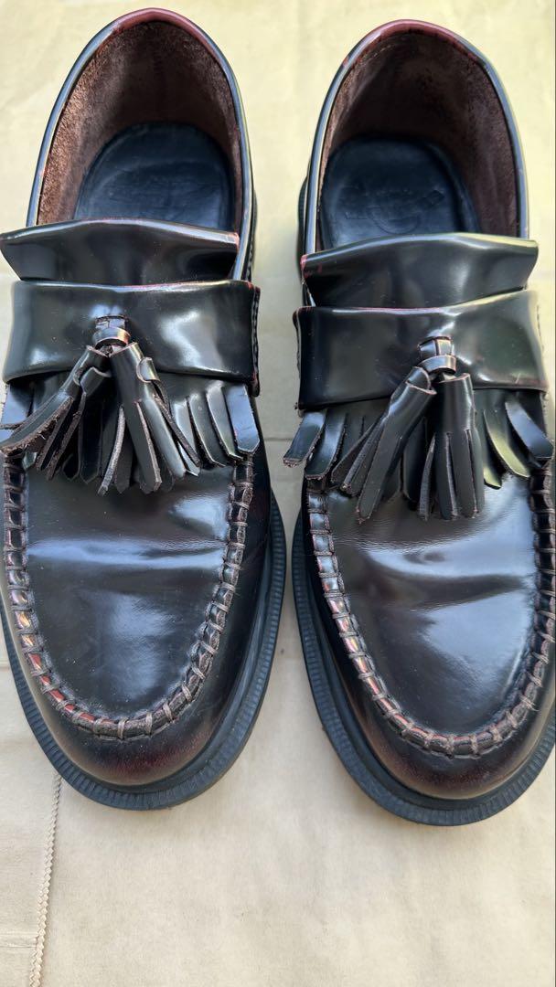 Dr. Martens ADRIAN タッセルローファーチェリーレッドUK7