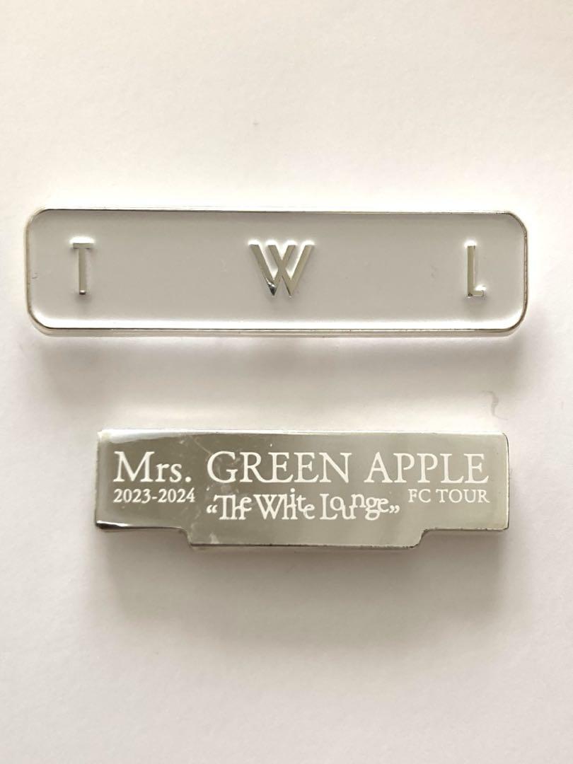 Mrs. GREEN APPLE ピンバッジ ホワイトラウンジ コンプリート①