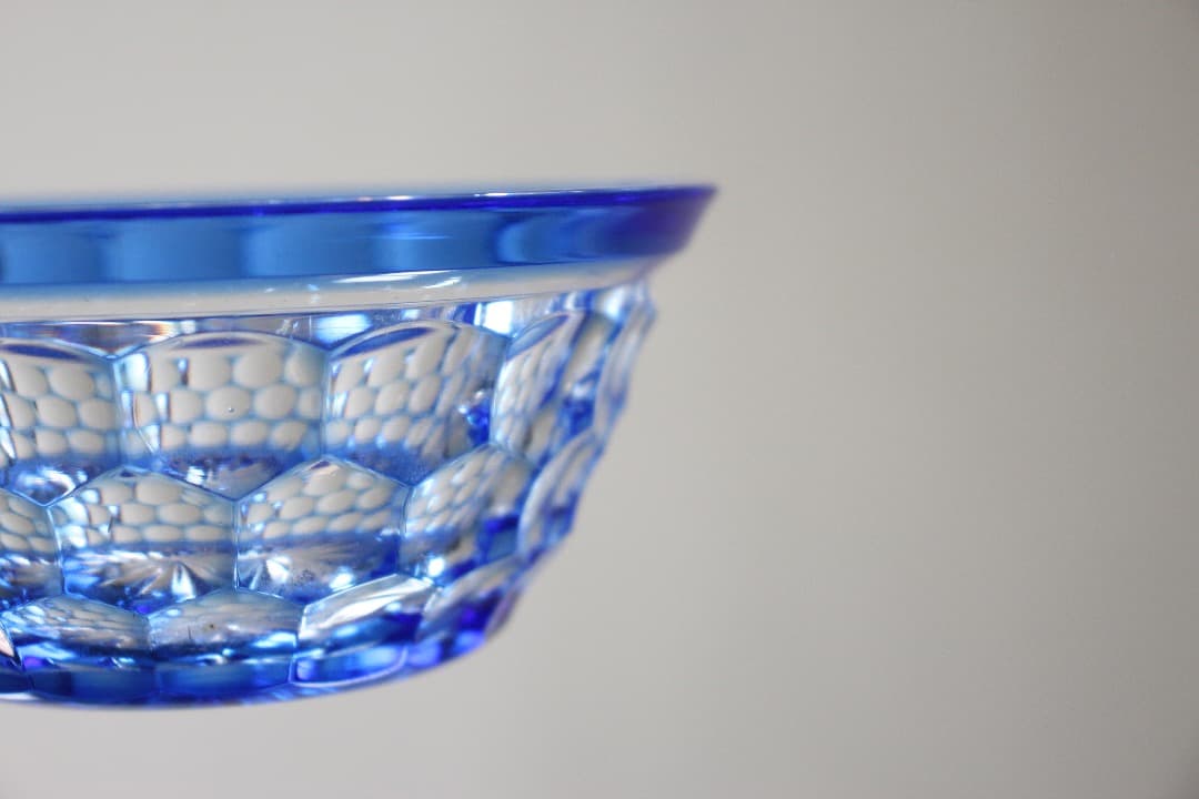 カメイガラス 色被切子 石目小鉢揃 ガラス小鉢 ５客 WWW_OPDRERGINERDOGAN_COM