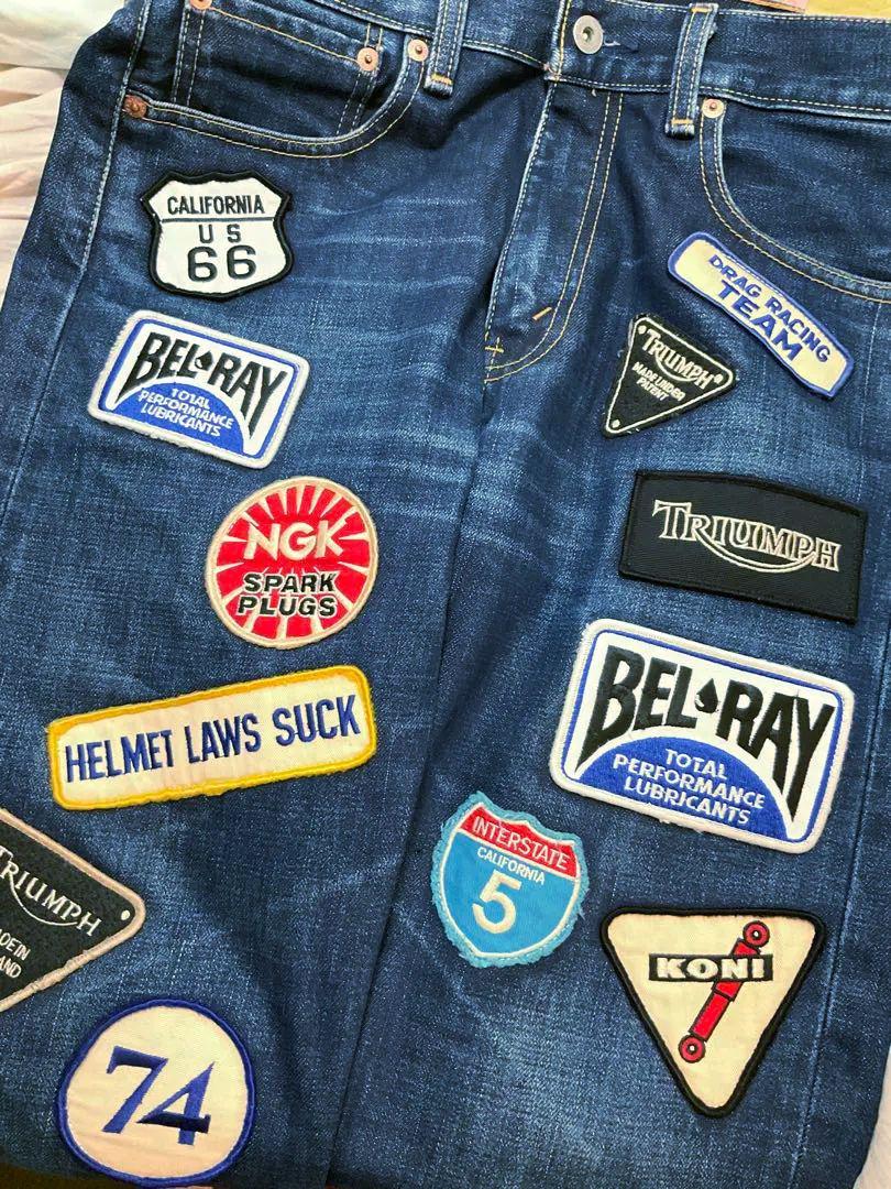 希少 junya watanabe man patches denim pant