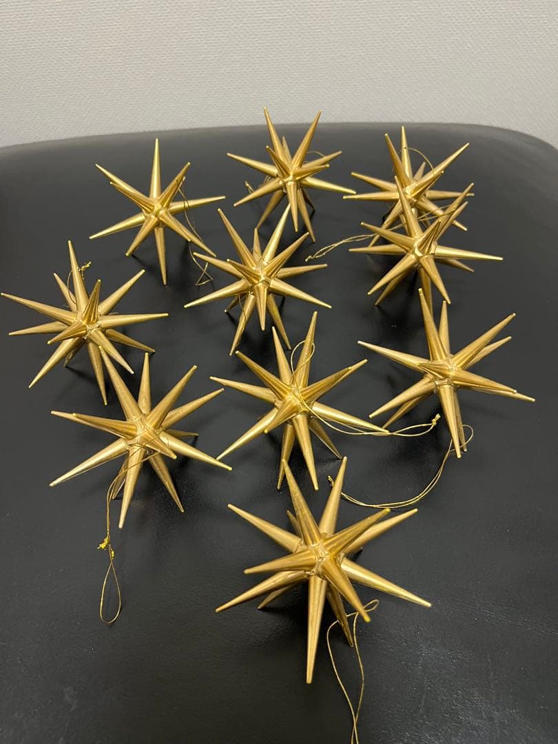 ベツレヘムの星 オーナメント クリスマス セット ゴールド 大 10個目立った傷や汚れなし