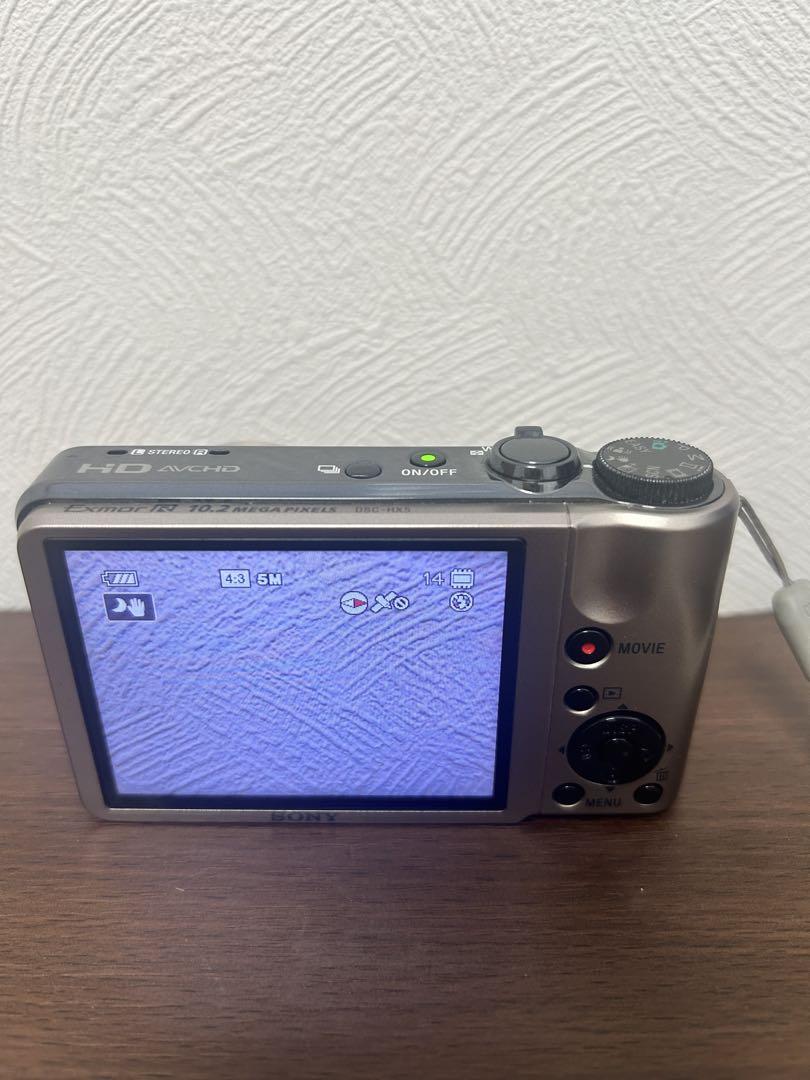 SONY Cyber-shot DSC-HX5 デジカメ本体　充電器　ケース有り
