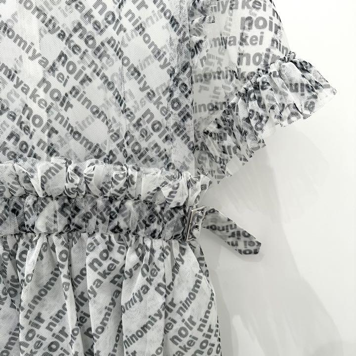 人気激安 Noir Kei Ninomiya SS2022 ロゴロングワンピース ...