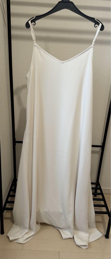 Graphpaper Satin Slip Dress キャミワンピース 画像2