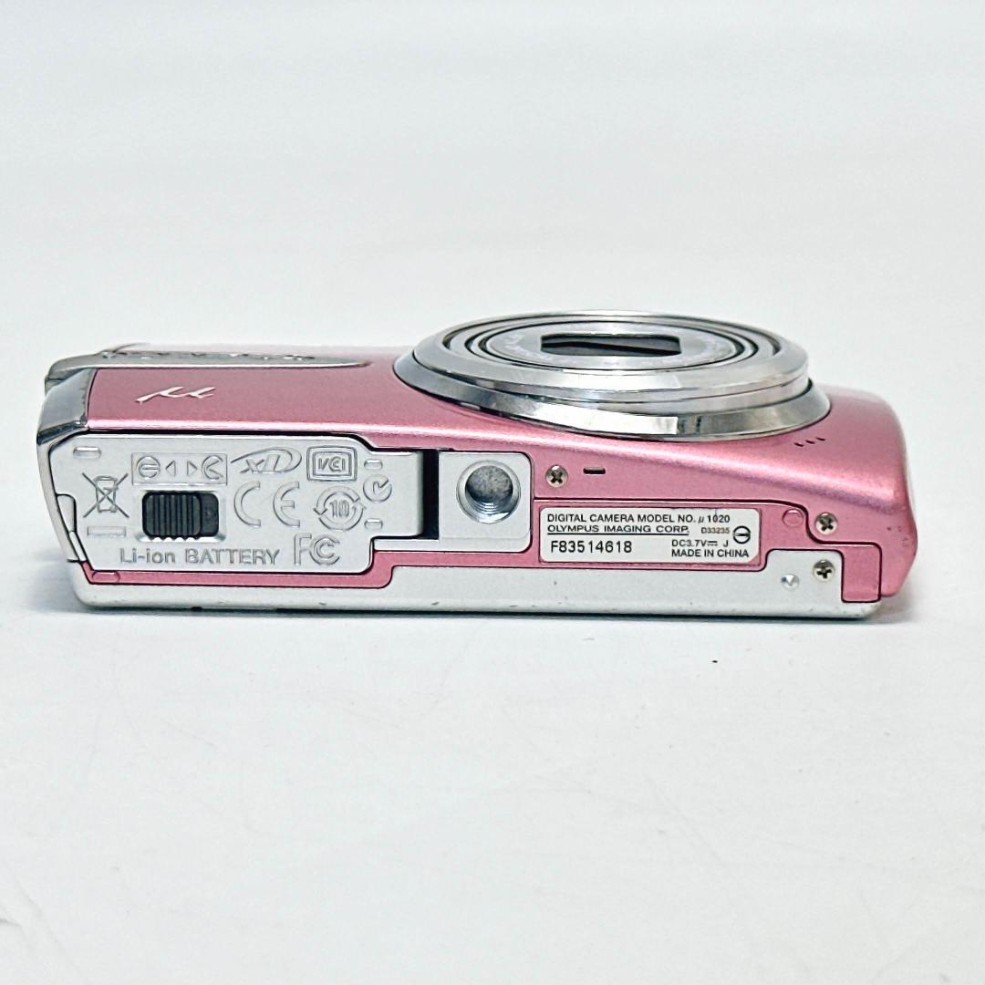 OLYMPUS μ1020 ピンク デジタルカメラ 動作確認済み デジカメ