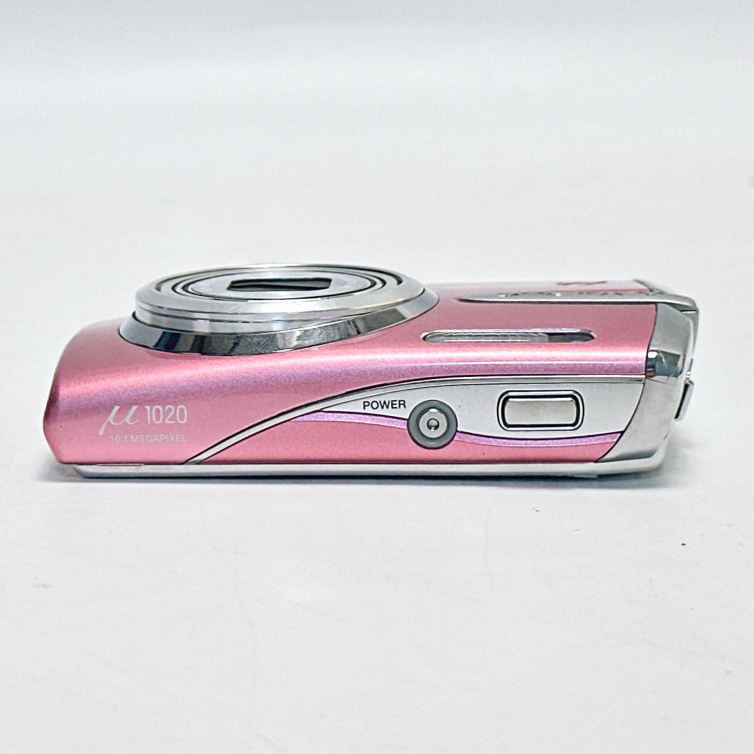 OLYMPUS μ1020 ピンク デジタルカメラ 動作確認済み デジカメ