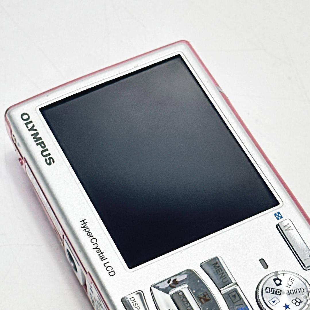 OLYMPUS μ1020 ピンク デジタルカメラ 動作確認済み デジカメ
