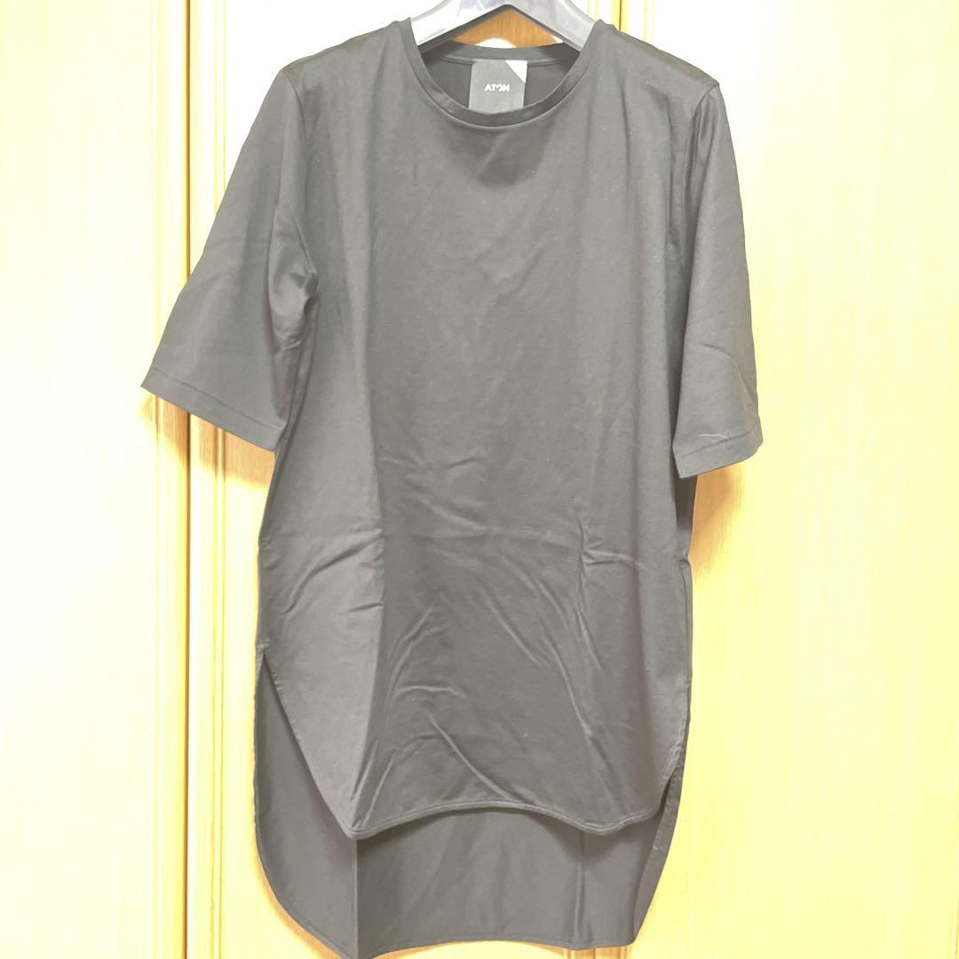 ATON 「ATON」 半袖Tシャツ 2 ブラック メンズ : ZOZOTOWN Yahoo