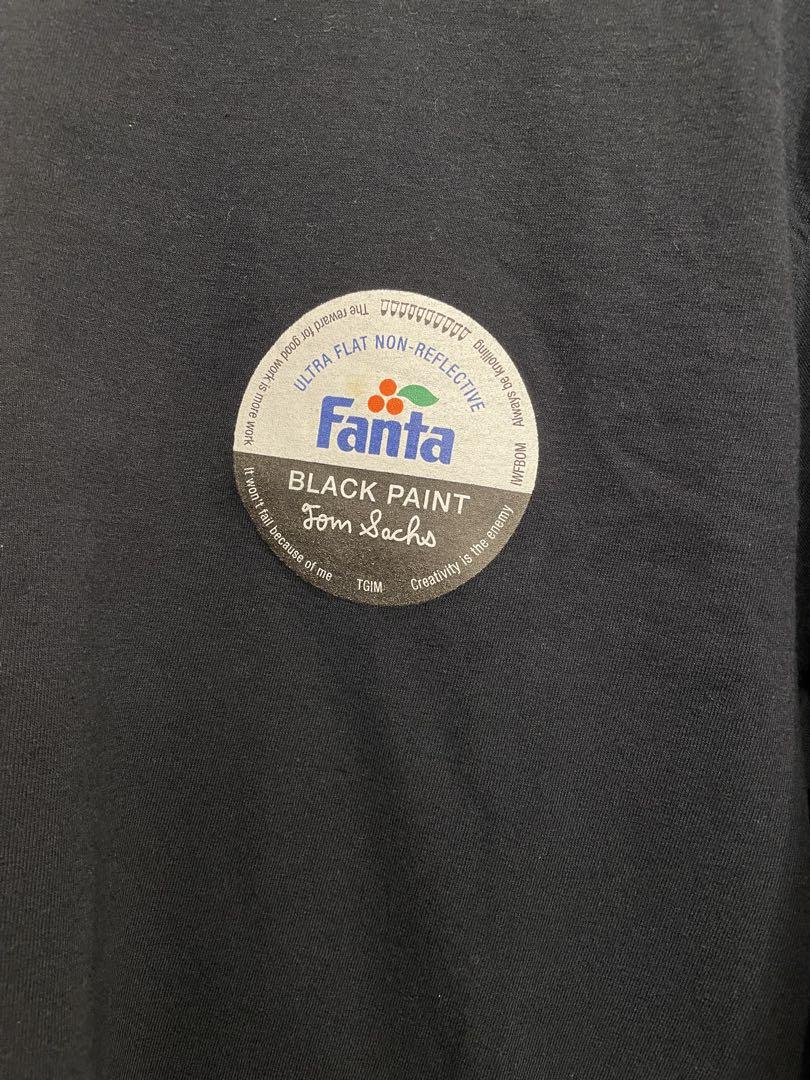 Tom Sachs Fanta 長袖カットソー　ロンT M ブラック