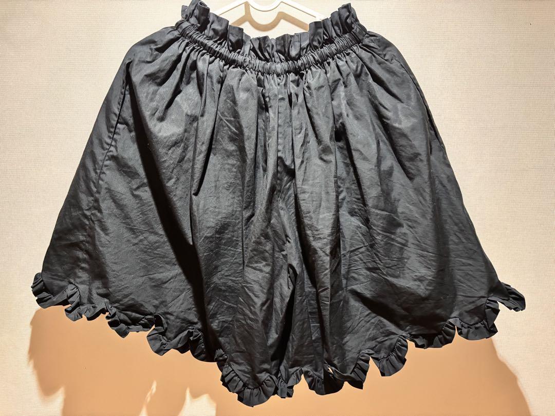 cecilie bahnsen フリルショートパンツ ブラック