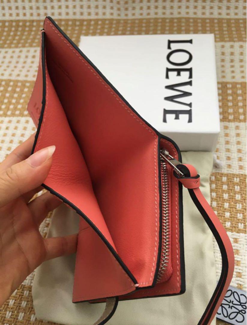 極美品】LOEWE コンパクトジップ 人気色
