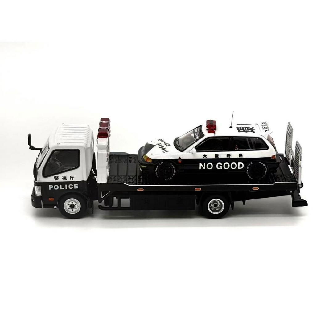 新到着 ミニカー 1/64 警視庁モデル デュトロ 300 日野 ミニカー