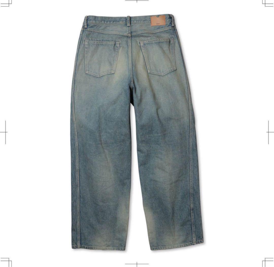 パンツ rotol 23aw TRIPLE SEEM 6P DENIM DAMAGED
