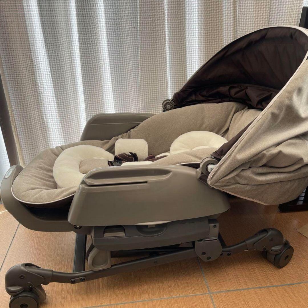 極美品！コンビ　ハイローチェア　ネムリラ　オートスイング　BEDi ドーム付き