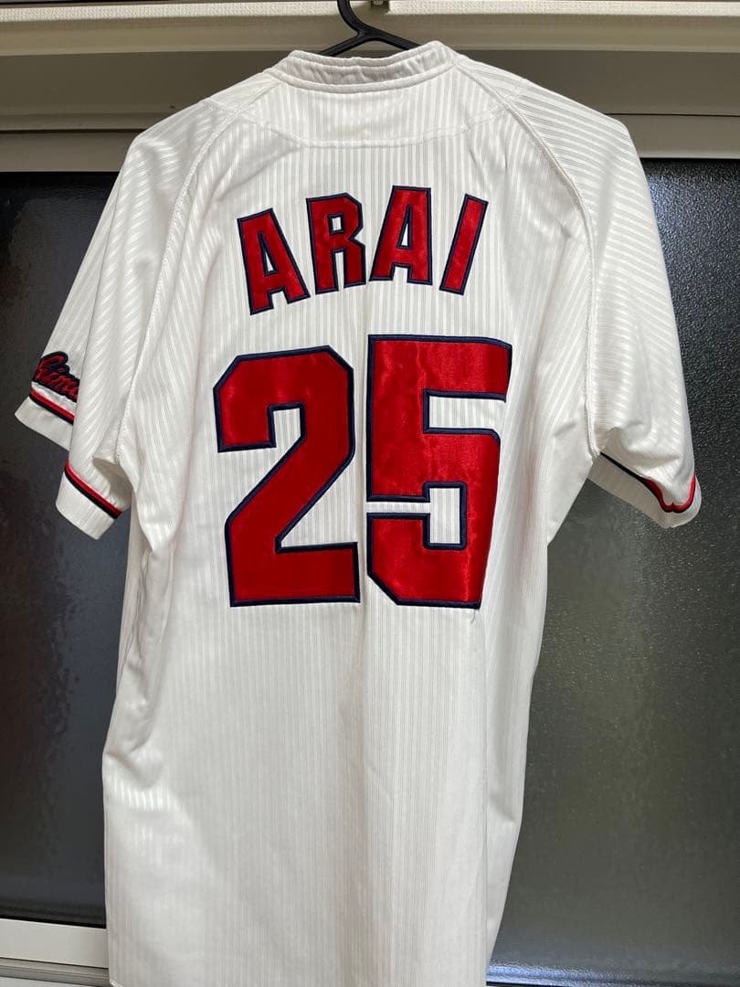 Mizuno Carp ユニフォーム ARAI 25 新井貴浩 未開封品 広島東洋カープ 25番 新井　監督　サイズL ハイクオリティーユニフォーム 白　ミズノ　 ホーム