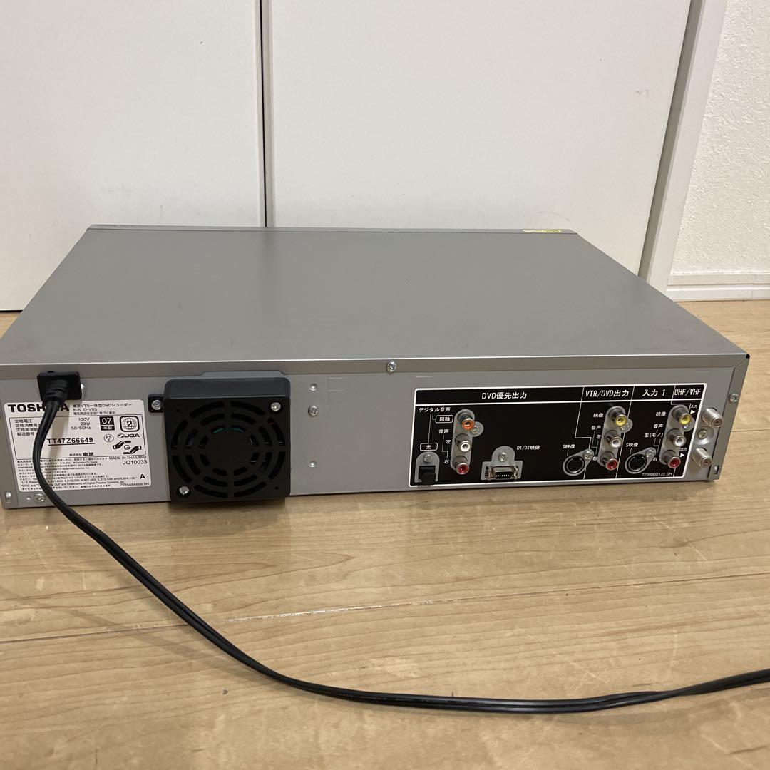 TOSHIBA D-VR5 VHSビデオ一体型DVDレコーダー