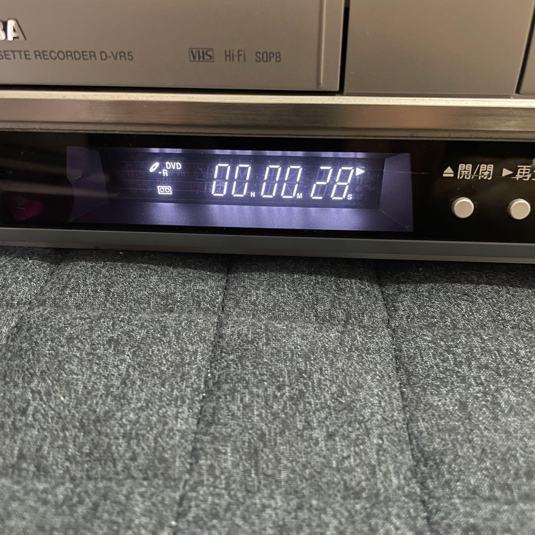 TOSHIBA D-VR5 VHSビデオ一体型DVDレコーダー