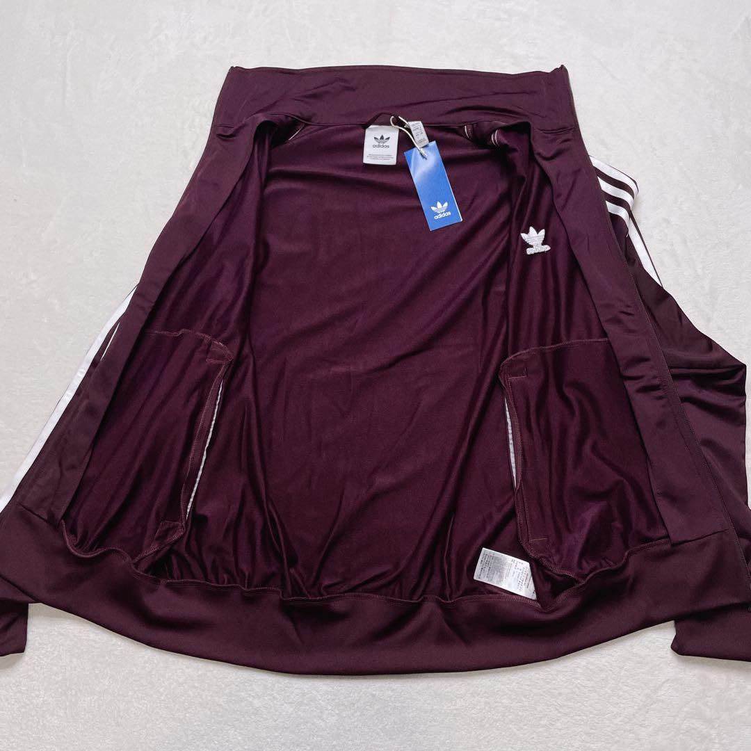 【未使用　タグ付き　大きいサイズ　XL】adidas FIREBIRD えんじ