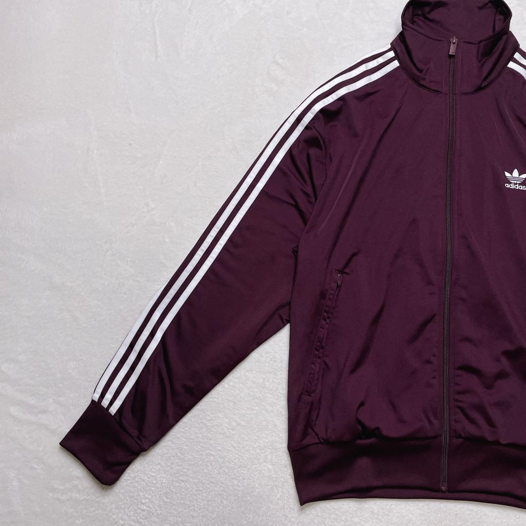 【未使用　タグ付き　大きいサイズ　XL】adidas FIREBIRD えんじ