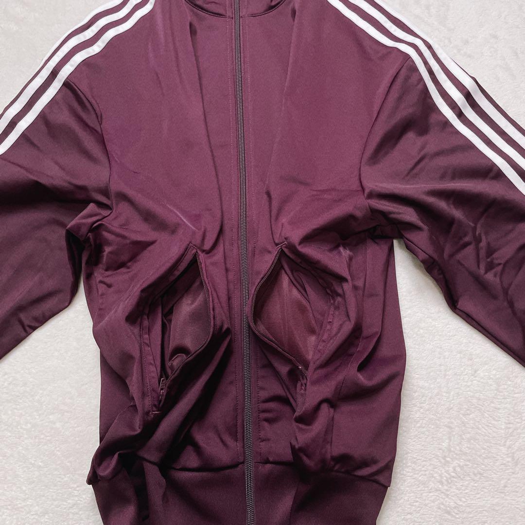 【未使用　タグ付き　大きいサイズ　XL】adidas FIREBIRD えんじ