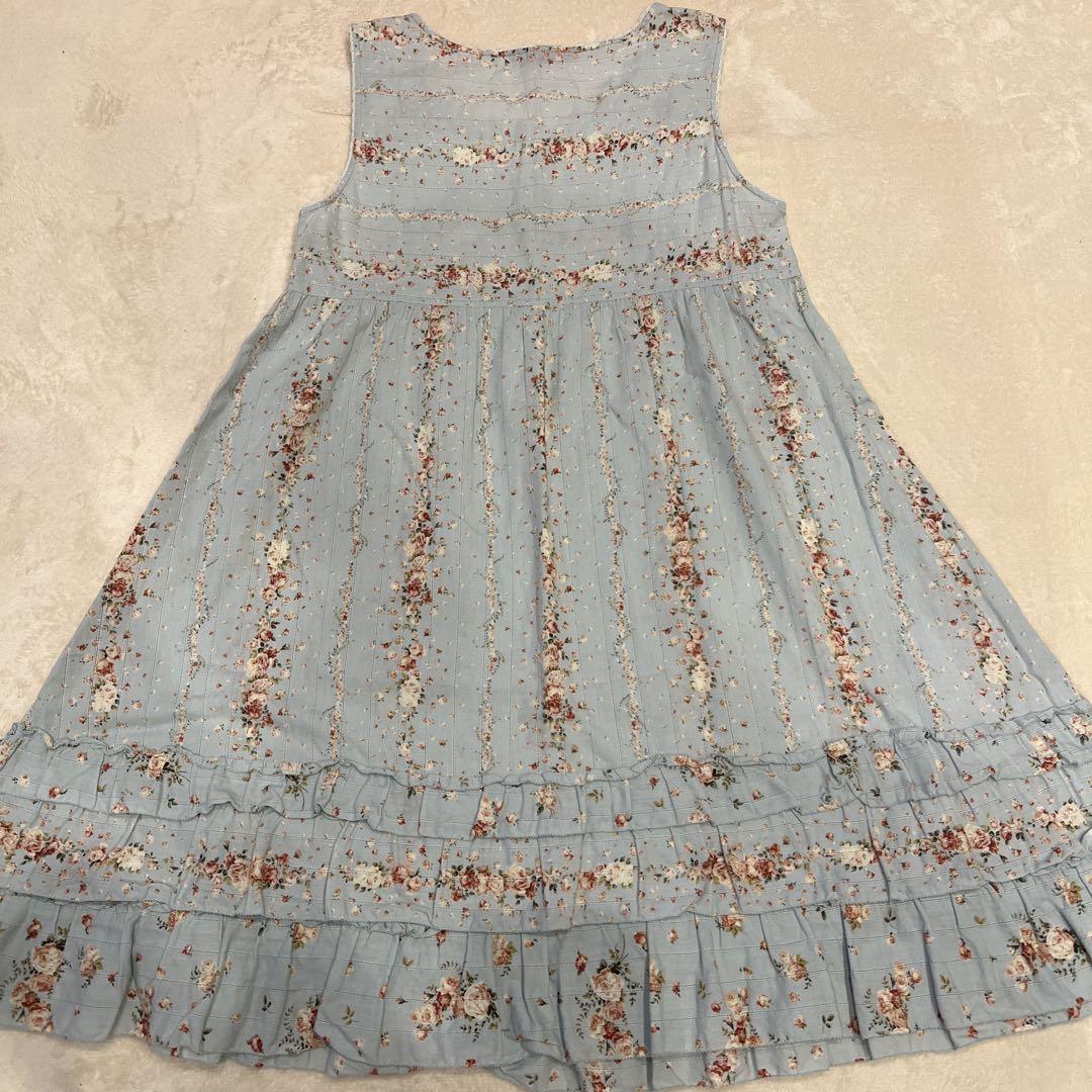 美品☆ピンクハウス☆ ストロベリーモチーフ ノースリーブチュニック☆ニット☆ 美品☆ピンクハウス☆ ストロベリーモチーフ ノースリーブ