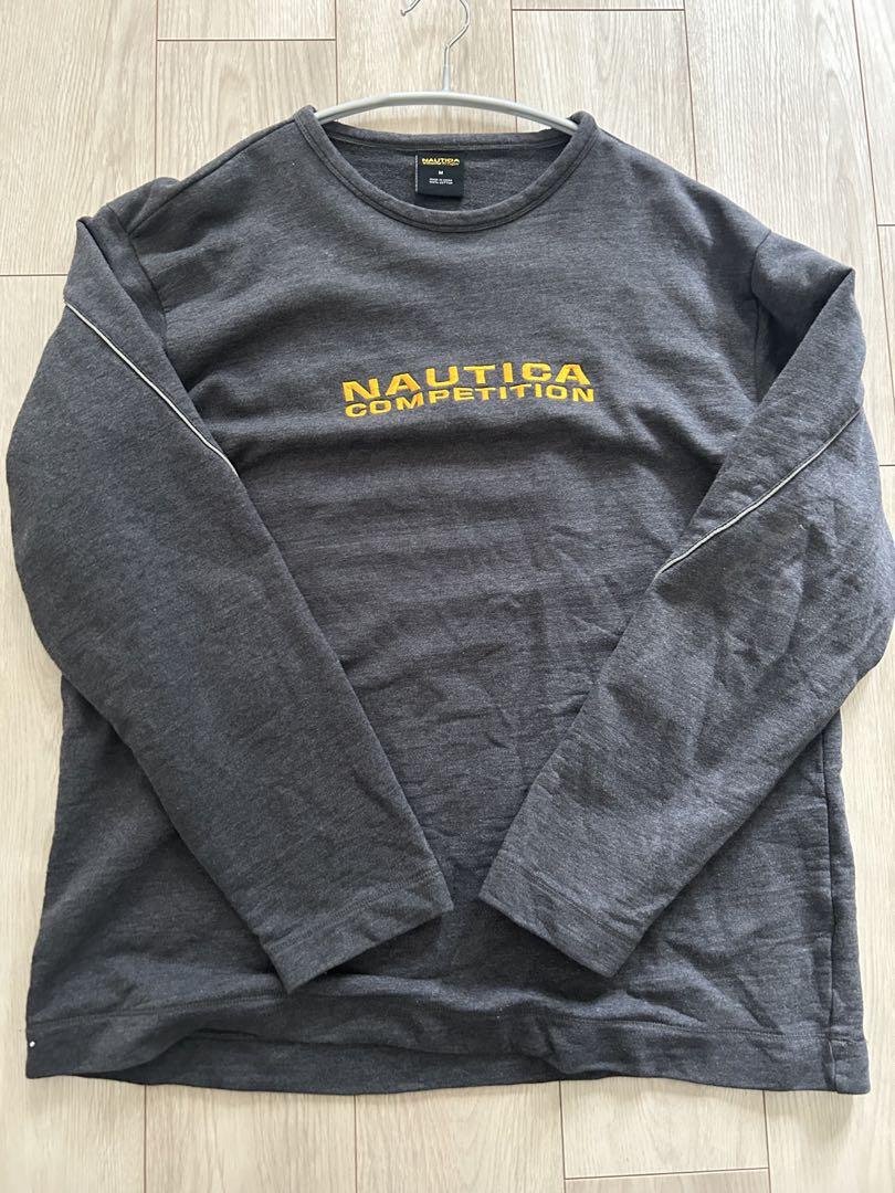 NAUTICA COMPETITION グレー 長袖トレーナー M