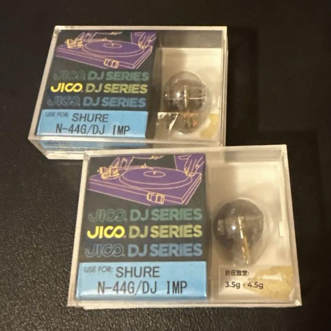 【新品】JICO（SHURE）/ 交換針 / N-44G /2個セット