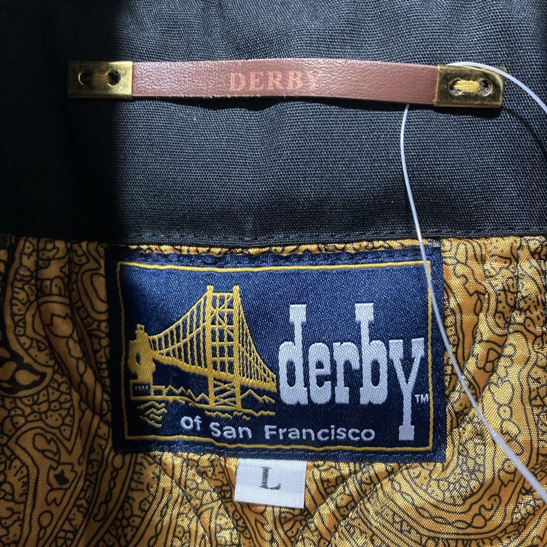 新品 Black&Gold Derby Vest Lサイズ ダービー ベスト