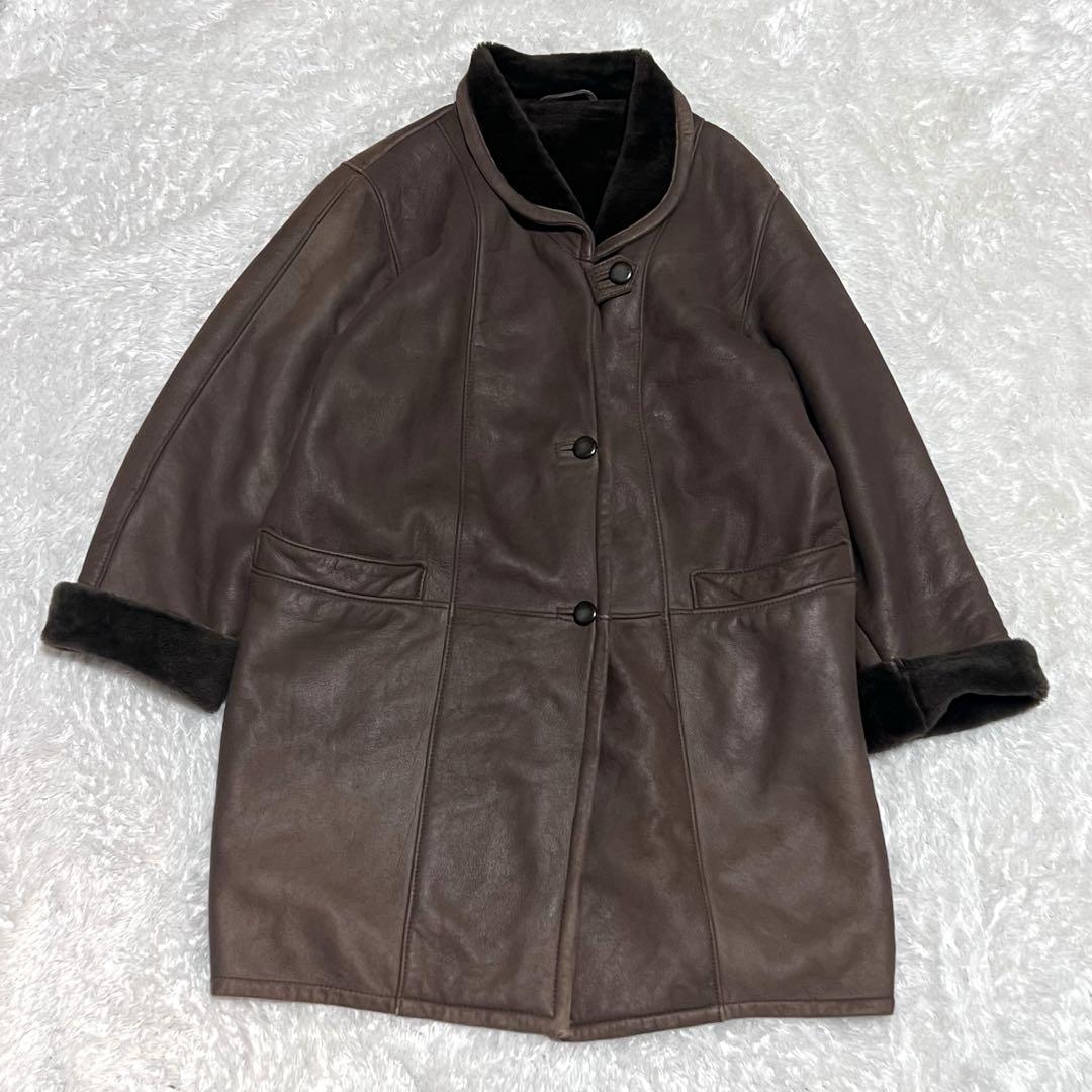 COLZER ムートンコート　本革　レザーコート　シープスキン　ジャケット