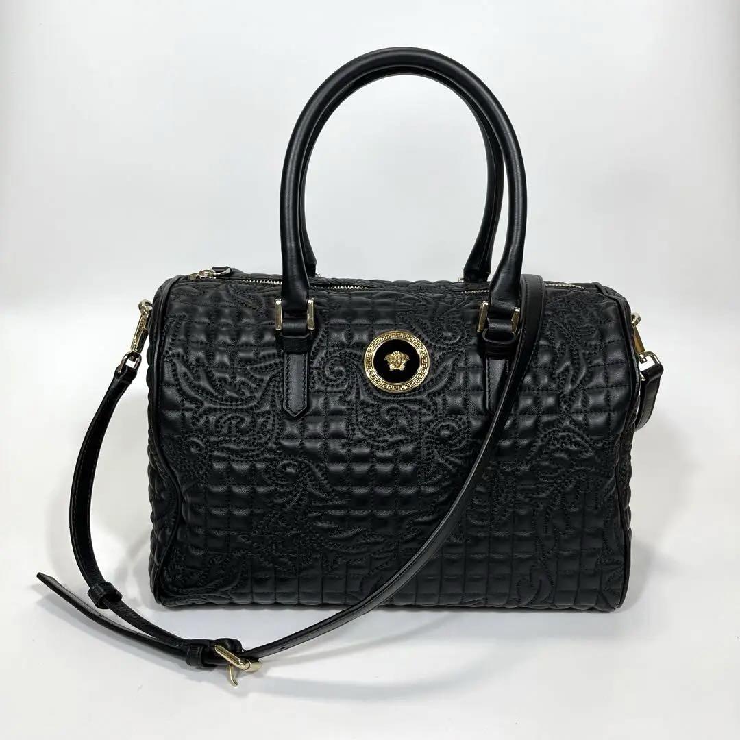 ✨未使用級✨VERSACE ヴェルサーチェ　2way ショルダー　ハンドバッグ