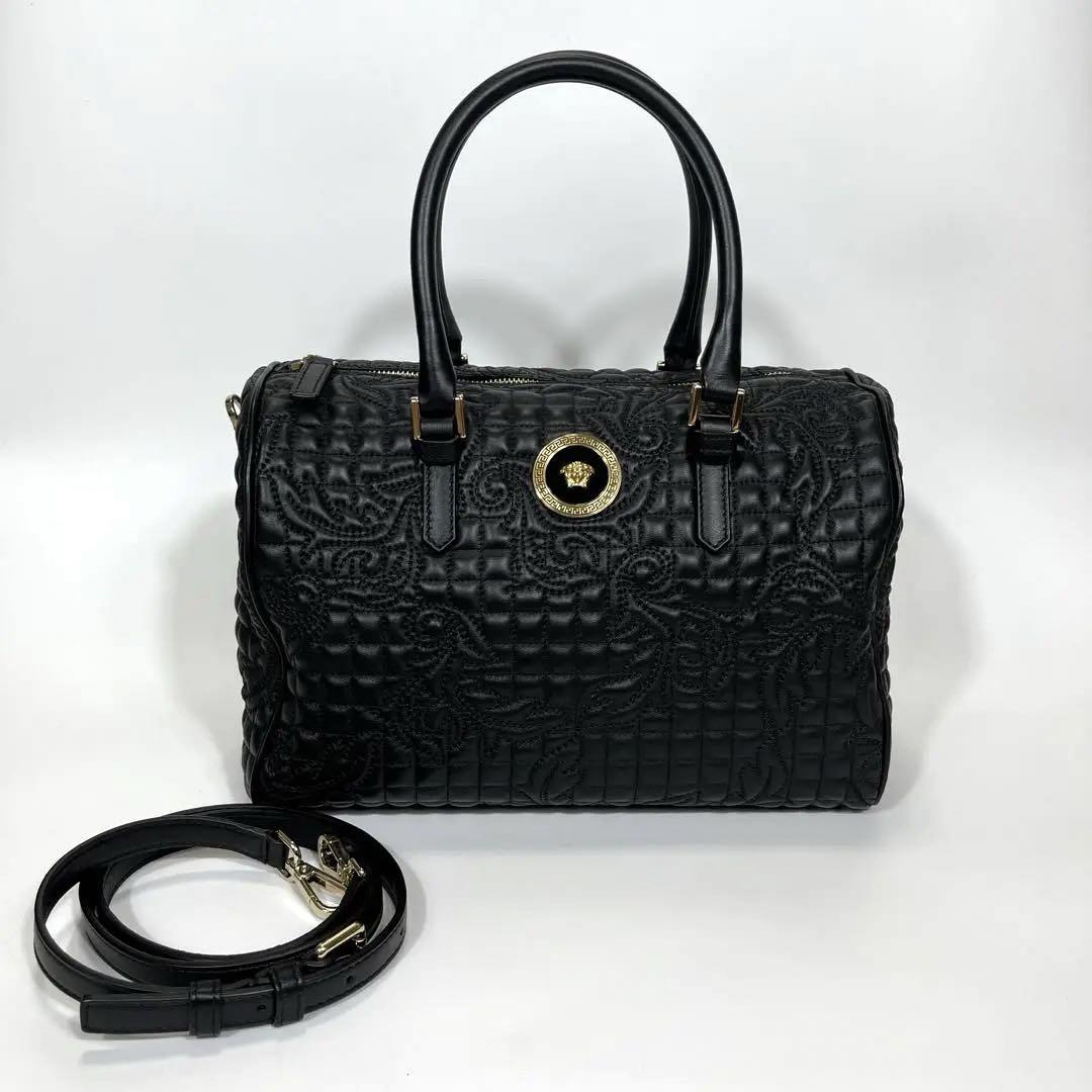 ✨未使用級✨VERSACE ヴェルサーチェ　2way ショルダー　ハンドバッグ