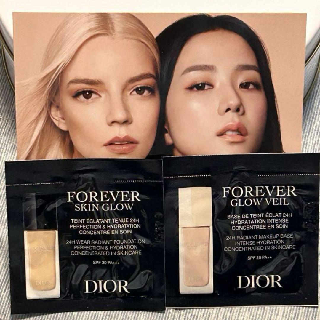 DIORスキン　フォーエヴァーベースメイクサンプルセット Dior - 【Dior ディオール】ベース&リキッドファンデ サンプル