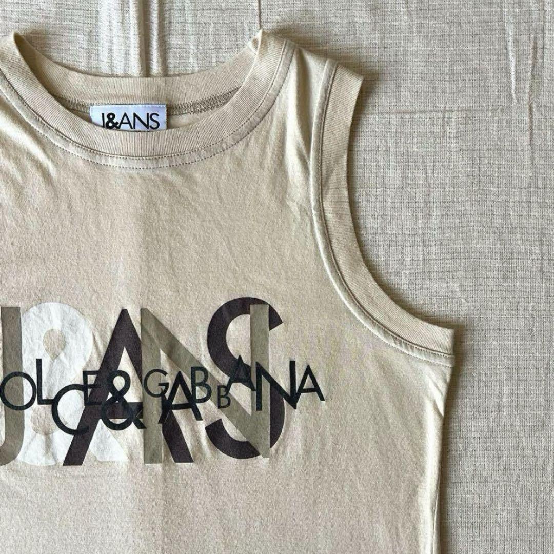 archive　DOLCE&GABBANA　デカロゴプリントタンクトップ　y2k archive DOLCE&GABBANA デカロゴプリントタンクトップ y2k トップス
