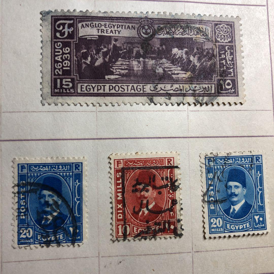 1920〜30年代のエジプト切手22種台紙貼りとそれ以降の切手14 種 入手困難 - メルカリ 1920〜30年代のエジプト切手22種台紙貼りとそれ以降の切手14 種 入手困難 - メルカリ