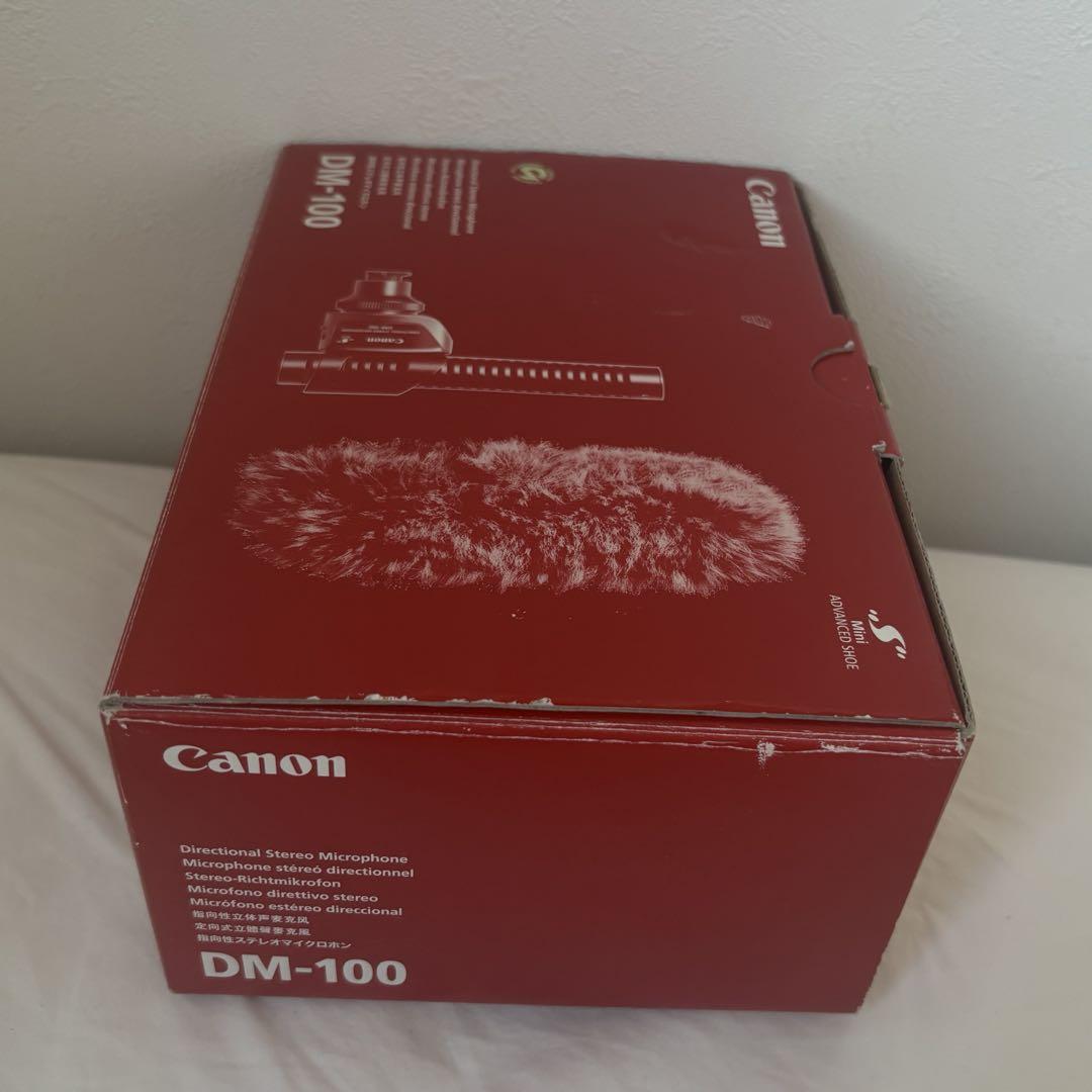 日本製　Canon DM-100 マイク 指向性　ビデオカメラ用 Amazon | Canon 指向性ステレオマイクロホン DM-100 | 外付け