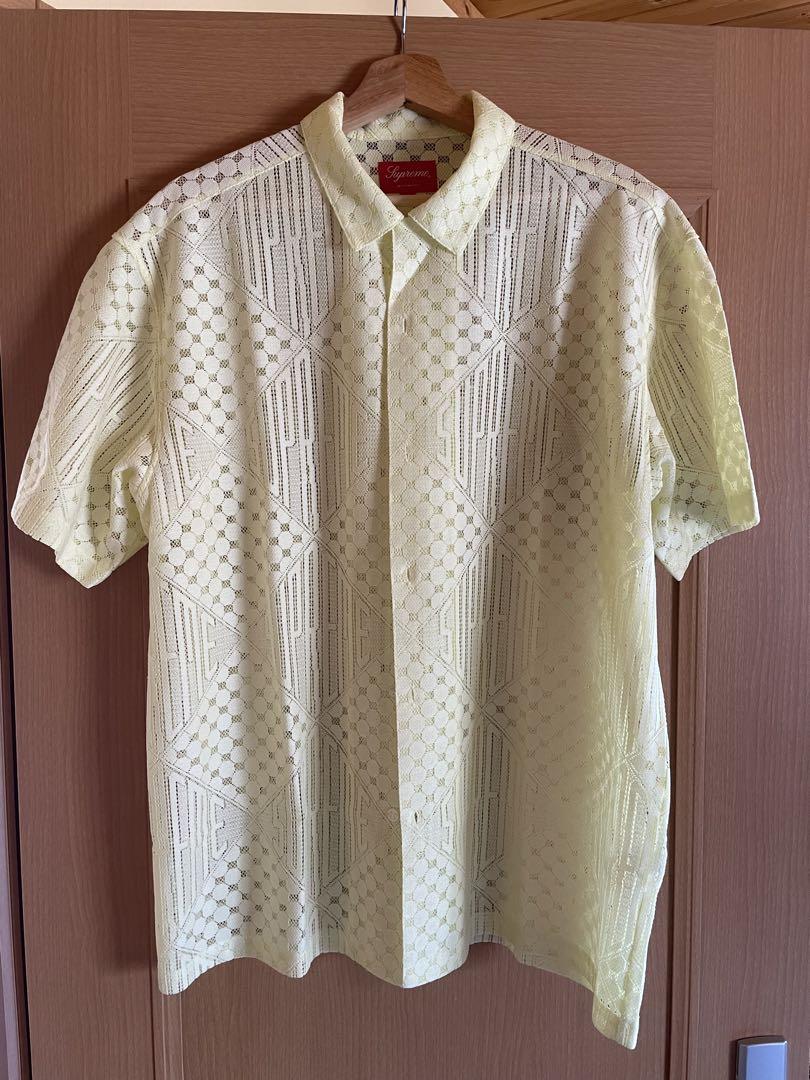 某メーカー supreme mesh shirt サイズL シャツ