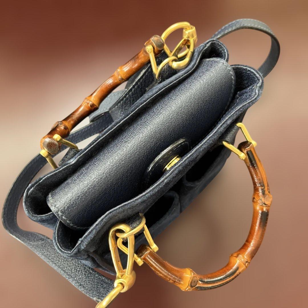 GUCCI グッチ バンブー ミニ2wayハンドバッグ 0071230238