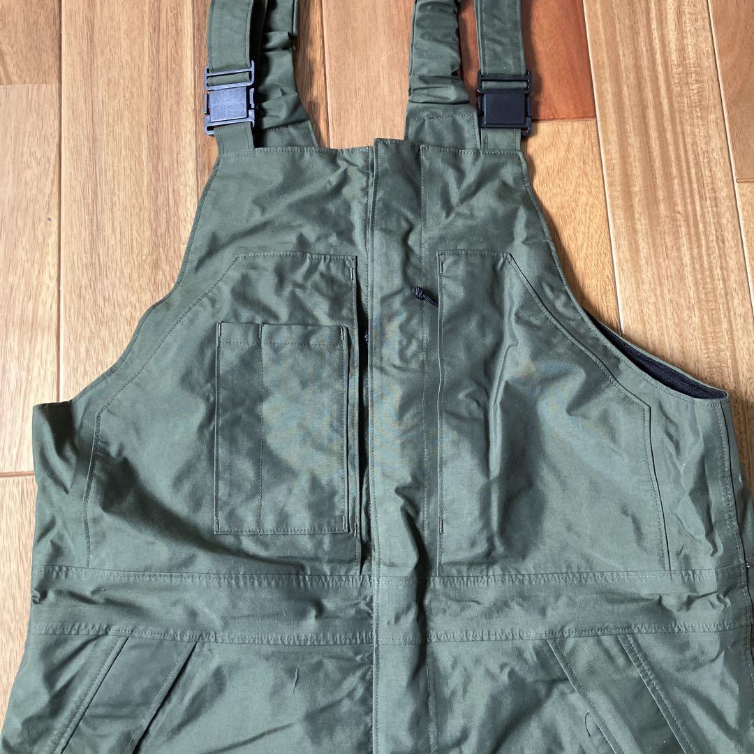 greenclothing ビブパンツ　オリーブ　Mサイズ