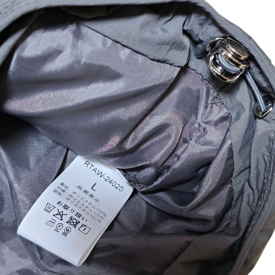 新品 Ritzy ダウンベスト ノーカラー ショート丈 中綿ベスト L