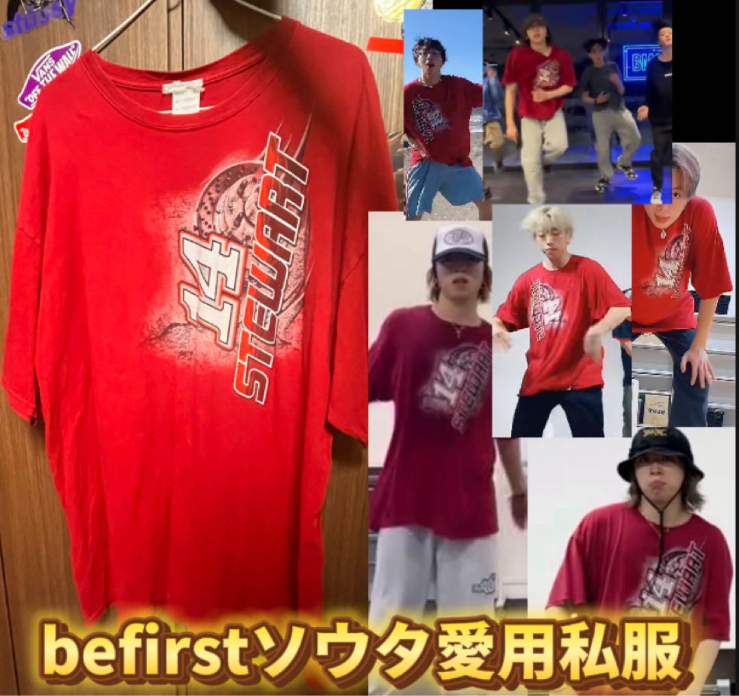 (befirstソウタ愛用)stewartスポーツtシャツ