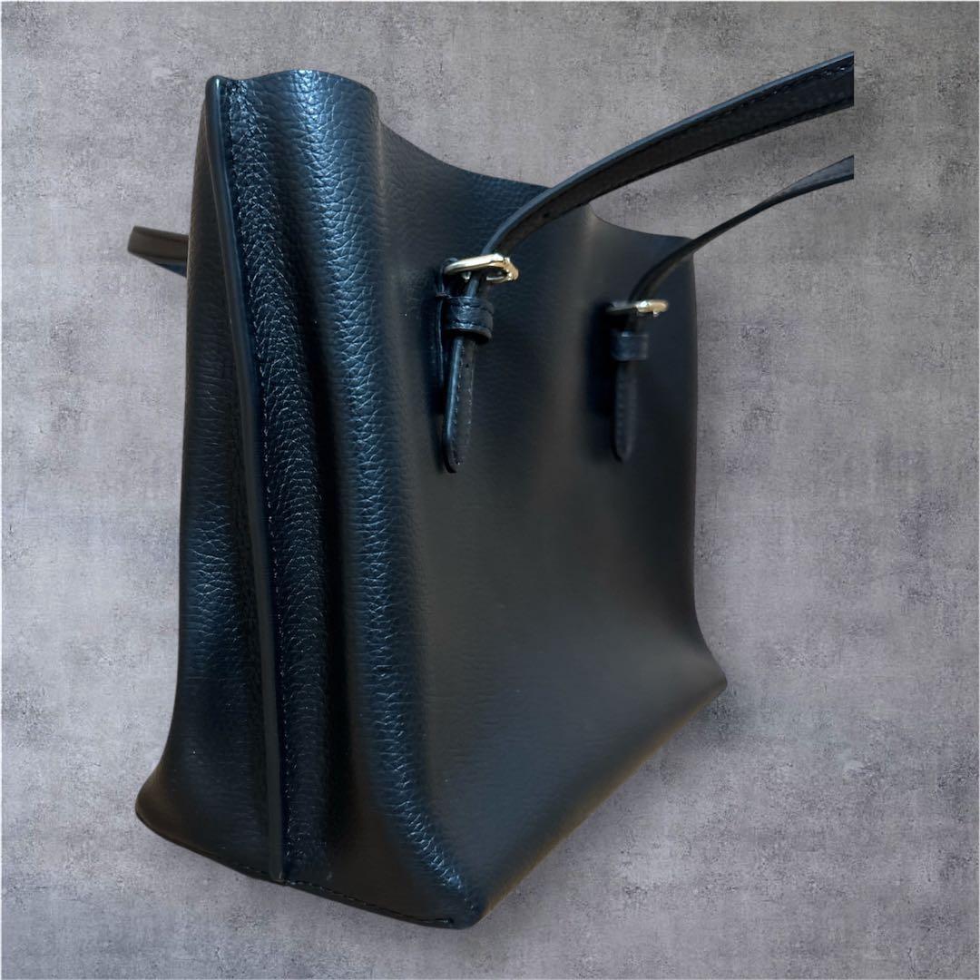 【美品】COACH コーチ モリー ショルダーバッグ ブラック レザー 本革