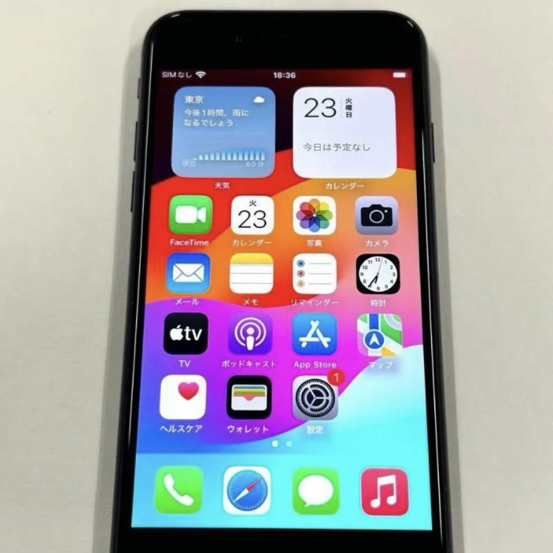 iPhone SE 第3世代 128 GB ミッドナイトSIMフリー【8238】 Amazon | 【整備済み品】 Apple iPhone SE（第3世代） 128GB